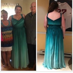 Gorgeous Green Prom Gown